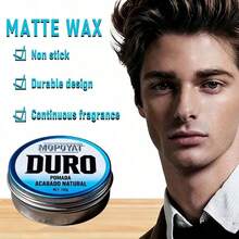 Cera Modeladora para Hombre – Domina los Cabellos Rebeldes, Aporta Textura y Brillo Natural – Fijación Flexible sin Dejar Residuos Blancos – 150g - cera para el cabello MOPOYAT - Ver 8