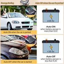SEAGO Car Ultrasonic Rat Repeller, Engine Bay Rodent Deterrent Device, Strong Flashing Light Rat Repellent, Battery-Powered Anti-Rodent Equipment For Car Interior - Multicolor - View 3