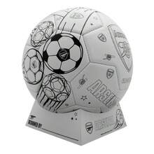 Arsenal FC Colour In Mini Football Set - Multicoloured - View 2