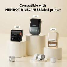 Niimbot B1 Transparent Label Stickers For Portable Printer Thermal Paper Labels Official Genuine For B1/B21/B1PRO/B21PRO/B2PRO Printer - View 8