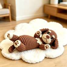 1pc Lazy Dachshund & Beagle Crochet Kit (Semi-Finished, Simple Hand Crochet Required)! Beginner DIY Crochet Set With Step-By-Step Guide And English Instructions, Cute Desktop Home Decor, Perfect As Holiday And Birthday Gift For Family And Friends - DIY Crochet Kit - View 9