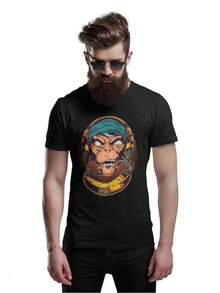 Men Outdoor Tees & Tanks - Black - View 2
