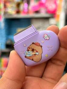 Heart-Shaped Eyebrow Pen With Capybara, Defines, Precise And Exfoliates, Shapes Eyebrows With Excellent Precision. - View 2