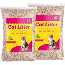 2 X 30L Cat Litter Clean & Easy To Use Ultra Absorbent Wooden Pellets, Odour Control, Natural Scent, Soft Bedding - 2 X 30 Litre - View 5