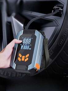 Portable Car Jump Starter With Air Compressor, Jump Starter Battery Pack, 150 PSI Tire Inflator, 12V Car Battery Jump Starter, Portable Car Emergency Jump Starter - ST-9632 - View 4