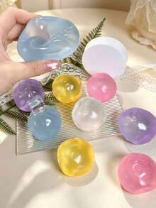 Colorful Non-Rebounding Malleable Squeeze Toy, High Plasticity Arbitrary Kneading And Squeezing Without Rebounding, Lightweight Palm-Sized Convenient For Carrying, Stress Relief Tool To Relieve Anxiety And Relax Mood, Graduation Season Back To School Gift, Birthday Party Scene Gift, Perfect Gift - Multicolor - View 10