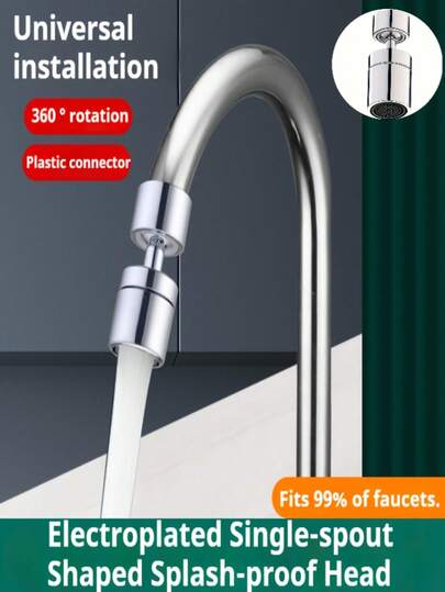 Grifos ajustables a 360° a prueba de salpicaduras para cocina y baño, nuevos cabezales de rociado de doble modo con filtros, aireadores, accesorios de cocina, extensiones de grifo de cocina, brazos robóticos para lavabo, accesorios de mejora del hogar, decoraciones navideñas.