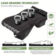 Car Inflatable Mattress, Trunk Inflatable Mattress, Made Of Soft And Comfortable PVC Material, Easy To Clean, Suitable For Travel, Outdoor Camping, SUV, RV And Home Use, Single/Double Portable Air Mattress - Multicolor - View 8