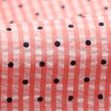 1Pc -19.68x57 Inches (50x145cm)For Quilting Assorted Colors Patchwork, Bubble Dot Wrinkles Plaid Grid Fabric Precut - Perfect For DIY Table Runner, Tablecloths & Crafts | Hand Wash Only - Default - View 10