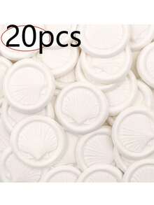 20pcs/10pcs/1pc Embossed Shell Wax Seals - Ideal For Decorating Invitations, Envelopes Or Gift Packaging. Suitable For Birthday Parties, Weddings, Back To School, Various Theme Parties, Anniversaries And More. - One Size Fits All - View 10