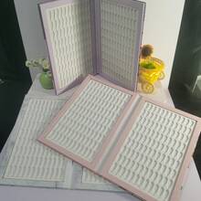 216 Nail Colors Book,Nail Color Display Book Without 240 Nail Tips,Professional Nail Color Swatches Book For Nail Polish Nails Art Design - View 8