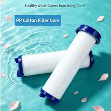 High Pressure Handheld Showerhead With Filters Vortex Hydro Jet Turbo Propeller 360 Degrees Rotating Easy Install(Color Shipped Randomly) - Multicolor - View 6