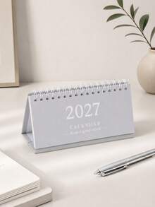 2027長版日曆，創意馬卡龍色系每日行程規劃本，金屬線圈裝訂可翻頁，返校季 - 彩色 - 查看 17