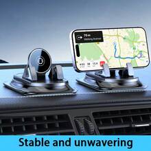 Dudukan Ponsel Mobil LCARS, Perekat untuk Pemasangan di Dasbor, Anti Selip, Tahan Panas, Tidak Menghalangi Pandangan - ZX3 - View 5