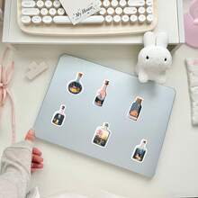 50 Stickers In Illustration Style Of Magical Bottles In The World - Waterproof Vinyl, Suitable For Laptops, Water Bottles, Notebooks, Suitcases, Etc. - Cute Cartoon DIY Scrapbook Gift - Alien - View 4