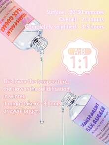 22Pezzi/Set Kit Artigianale Taba, Kit Fai-da-te per Creazioni Artigianali da 100ml, Resina Liquida Morbida AB 1:1 in Gel di Silicone e Gomma, Adatto per Arti e Mestieri Fai-da-te & Realizzazione di Gioielli, Ideale per Principianti, Adatto per Età 14+ - impostato - Visualizzare 4