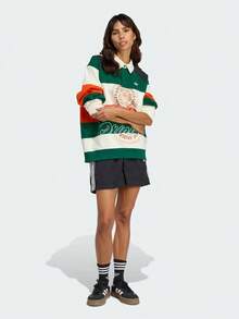 Adidas Originals 女款 MIAMI LS CREW 針織運動衫 無帽 KF2329 - 橄欖綠 - 查看 4