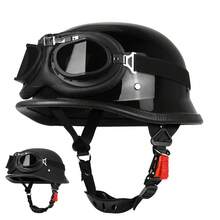 Motorcycle Helmet Off-Road Motorcycle Protective Helmet Rider Anti Fall Collision Riding Helmet Unisex Retro Half Helmet Rider Gift Motorcycle Gear - 307 Helmet - View 1