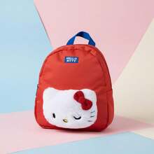 Cerdá Hello Kitty 女孩幼兒園背包 - 紅色 3D 毛絨兒童背包，配有可調式肩帶和拉鍊，100% 聚酯材質，官方授權，是幼兒園的理想之選，也是一份貼心的禮物。 - 選項 1 - 查看 7