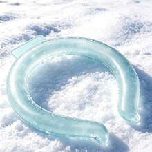 1pc Neck Cooling Ring, Special Ring For Cooling Down The Neck, Cooling Pillow For Cooling The Neck, Neck Ring For Cooling Down The Body. - Multicolor - View 11