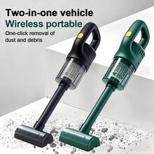 Rechargeable Wireless Handheld Vacuum Cleaner - Powerful Suction Cyclone Design, Multi-Functional Cleaning Tool For Home, Car And Office, USB Charging, Multi-Functional Cleaning Tool | Stylish Vacuum Cleaner | High Suction Vacuum Cleaner - Multicolor - View 2