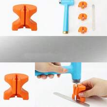 Handheld Metal Stamping Tool, Suitable For Jewelry And Handicraft Engraving, With Sturdy Plastic Design - A - View 7