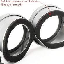1 Piece/1 Set Adult Goggles, Men's Goggles, Women's Glasses, Role-Playing Theme Party Performance Costume Accessories, Party Photo Prop, Perfect For Party Decorations! - A - View 5