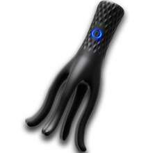1 Peça Vibrador Pênis Tentáculo para Homens Adultos, 10 Modos de Vibração Potentes, Estimulação da Glande 360°, com Anel Peniano, Jogo Sexual Masculino - Tamanho Único - Visão 7