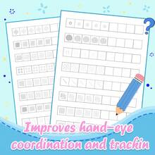 Pen Control Practice Book, Improve Writing Skills Through Fun Pen Control Training, Prepare For Writing, Suitable For Daily Learning And Entertainment - Pen Control Practice Book - View 3