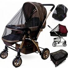 Baby Crib Netting & Accessories - Black - View 8