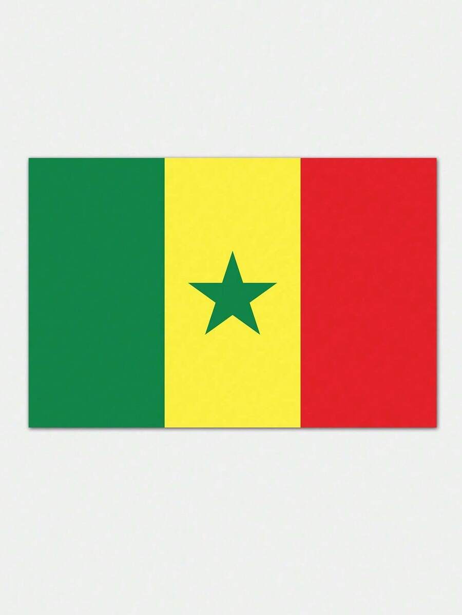 Senegal Flag No.4 90*150cm 1pc - Senegal - View 1