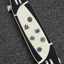 50 Pieces Of Gothic Cossul Tattoo Stickers - Waterproof Vinyl, Suitable For Laptop Cases, Phone Covers, Guitars, Notebooks, Etc. - Japanese Aesthetic DIY Scrapbook Gift - Alien - View 7