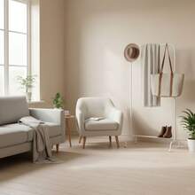 KIWI MOBLEKIT | Free-Standing And Expandable Clothes Racks In Metal And Wood, Clothing With Adjustable Options, With Wheels Or Shelves, Organizers For Bedroom, Entryway And Home - Blanco 78x44.5x160 厘米 - 查看 8
