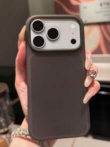 Matte Skin-Friendly Jelly Soft Phone Case Compatible With Iphone 18 Pro Max 18Pro 17 Promax 17Pro 17 16 15 14 13 Ultra-Thin Liquid Silicone Shockproof Protective Back Cover - Black - View 6