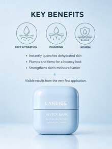 LANEIGE Water Bank Blue Hyaluronic Moisture Cream Set 50 ML/1.6 Fl.Oz. - Krim Pelembap - View 3