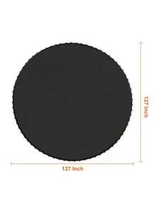 Trampoline Jumping Fits 12ft Frame, Universal Jumping 12ft Round Trampoline, Reinforce Resistant With Spring Durable V-Rings, Fit 5.5" Spring Length - 12 Inch + 72 V-rings - View 2