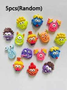10 pièces Aimants de réfrigérateur 3D amusants en forme de lèvres de saucisse de monstre de dessin animé, stickers magnétiques créatifs et mignons de monstre de dopamine pour réfrigérateur, tableau blanc, armoire en fer, décoration intérieure, cadeau de fête - Monstre Petit Homme - Voir 12