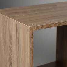 KIWI MOBLEKIT | Modular Wooden Shelves With Different Compartments And Door Options, Bookcases And Storage Furniture For Bedroom, Kitchen Or Entryway - Roble - 4 Comp | 60x29.7x60厘米 - 查看 5