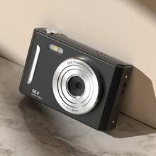 2合1 HD 數位相機,配備雙 CCD 感光元件,復古風格,適合旅行攝影,多款可選,學生理想禮物,適用聖誕節、萬聖節、感恩節與生日,700mAH - 查看 18