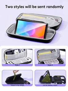 1pc Purple Floral Cute Rabbit Cartoon Style Switch Protective Case, Compatible With Switch 2 (2025)/Switch OLED/Switch, Made Of Soft TPU Material, No Disassembly Required, Anti-Drop Anti-Dust, Multiple Colors Available, Best Gift Compatible With Switch Players - View 10