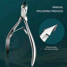 5pcs Nail Clipper Set, Random Outer Packaging, With Sharp Stainless Steel Blade Cuticle Nipper, Suitable For Thick Nails, Double Spring Design Manicure Tools, Foot Care Tools, Unisex - A - View 6