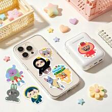 40Pcs GMMTV Thai BL Stickers GeminiFourth JoongDunk PondPhuwin Cute Cartoon Decals For Fans - Multicolor - View 6