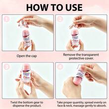 Neck Facial Care Stick, Day & Night, Retinol & Collagen, Deep Hydration, Anti-Aging, Whitening, Moisturizing, Firming, Lifting, Reducing Neck Lines, , Smooth Skin. - Multicolor - View 8