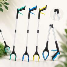 Extra Long Folding Grabber, With 360° Rotating Non-Slip Claw And Magnetic Tip, Suitable For Outdoor Trash Collection, Home Cleaning, Trash Pickup, Heavy Duty Grabber, Suitable For Indoor And Outdoor Use, Suitable For Elderly People, Can Be Used With Wheelchair Reach Tool - One Size Fits All - View 3