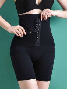 Shorts modellanti con 11 file per la vita, sollevamento dei glutei e compressione - nero - Visualizzare 2