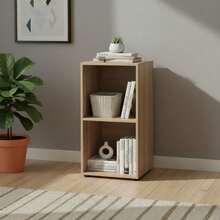 KIWI MOBLEKIT | Modular Wooden Shelves With Different Compartments And Door Options, Bookcases And Storage Furniture For Bedroom, Kitchen Or Entryway - Roble - 2 Comp | 31x29.7x61.2厘米 - 查看 2