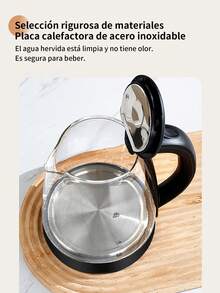 Transparent Electric Teapot Electric Kettle Tea 2.0L Glass - Black - View 6