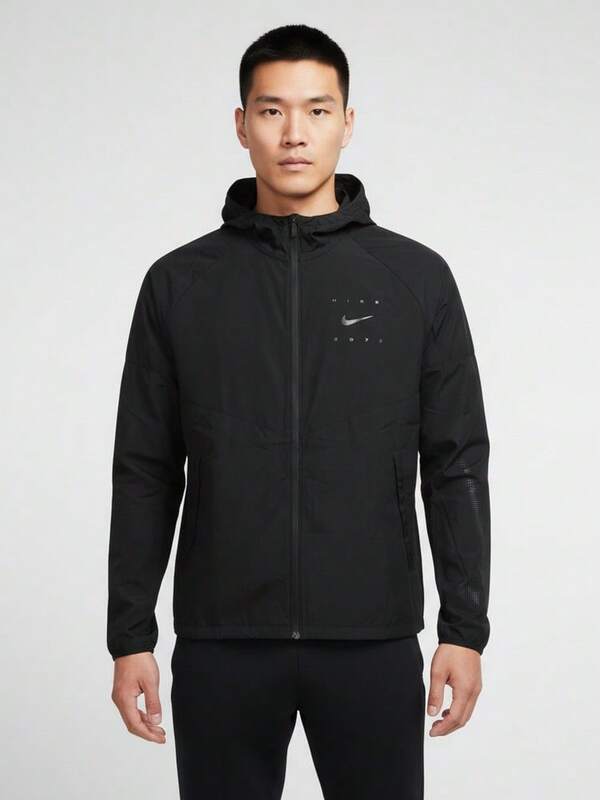 Nike 男款 AS M NK UV RPL MILER FLASH JKT 梭織連帽運動夾克 IF2164-010