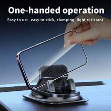 LCARS Car Phone Holder, One-Hand Operation, Anti-Slip & Shockproof, Dedicated For Navigation - Z01 [Carbon Fiber Version] - View 3