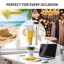 danche High Coverage Body Concealer, Waterproof & Sweat-Resistant Tattoo And Scar Coverage, Non-Staining & Long-Lasting Full Body Foundation, Create Flawless Skin - Multicolor - View 8